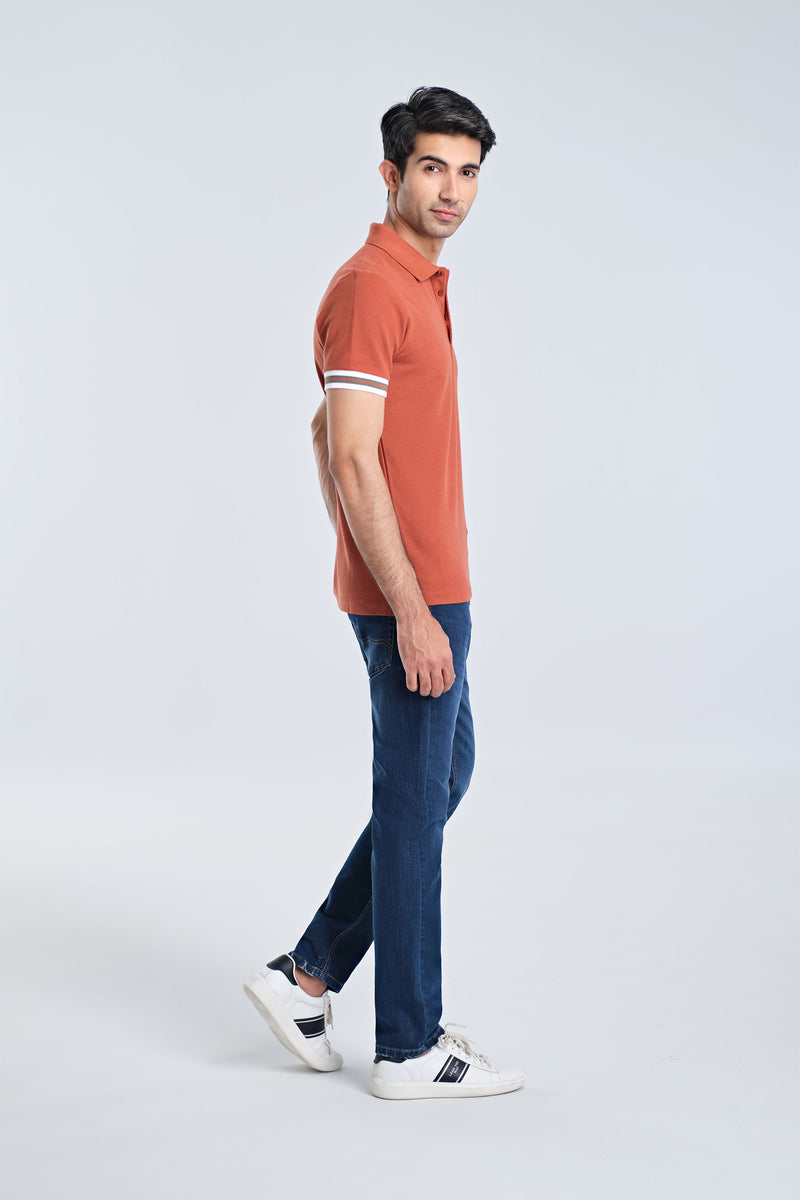 Men S/S Solid Polo Tee - Engine - Buy Now