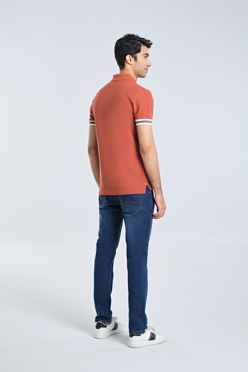 Men S/S Solid Polo Tee - Engine - Buy Now