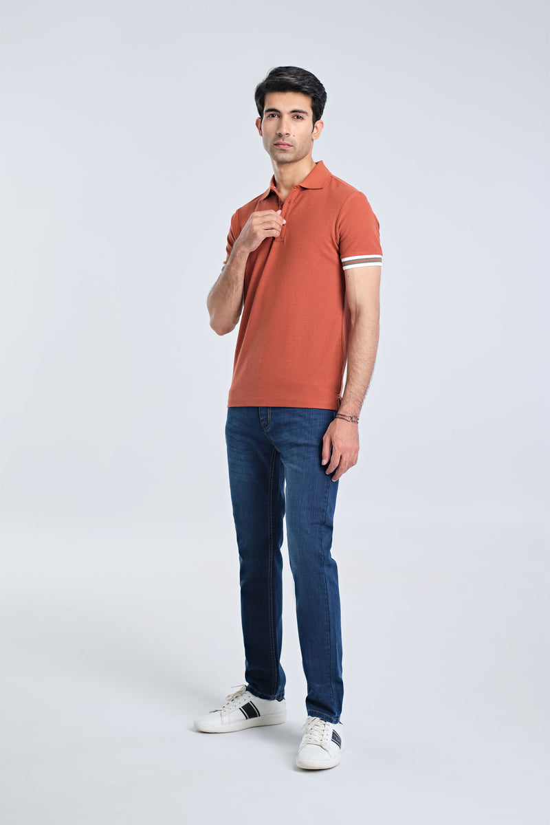 Men S/S Solid Polo Tee - Engine - Buy Now