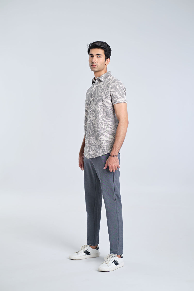 Men S/S Printed Button Down - Engine - Buy Now