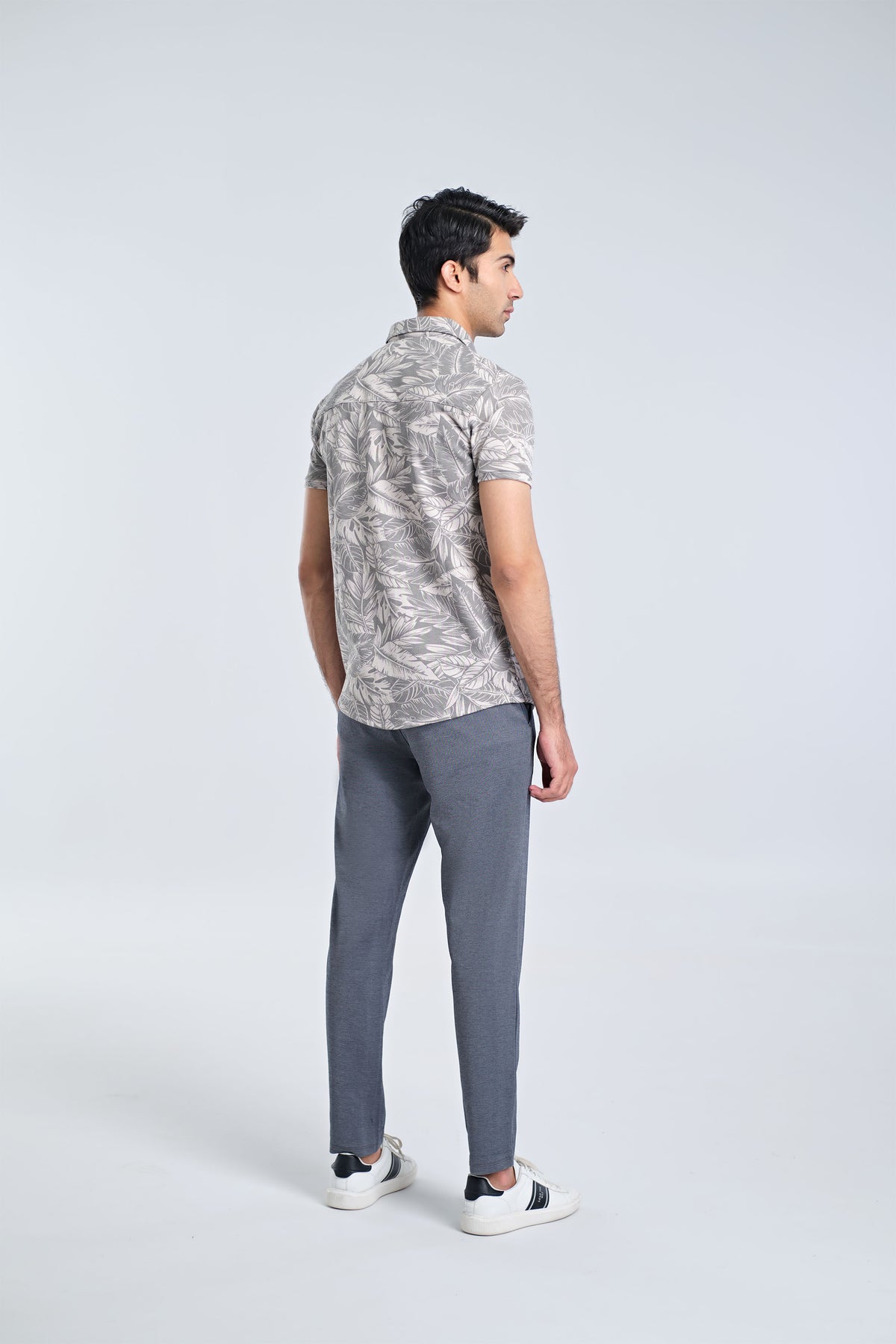 Men S/S Printed Button Down - Engine - Buy Now
