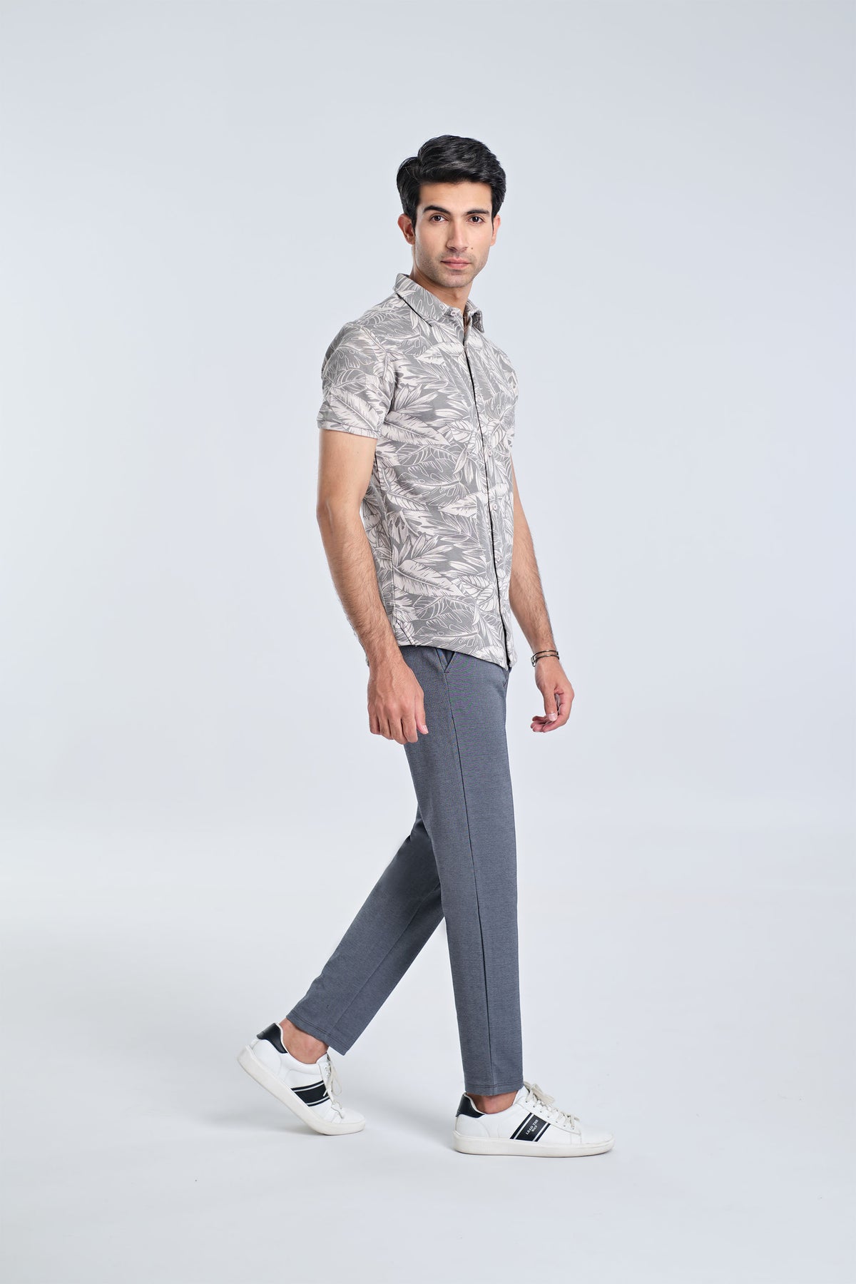 Men S/S Printed Button Down - Engine - Buy Now