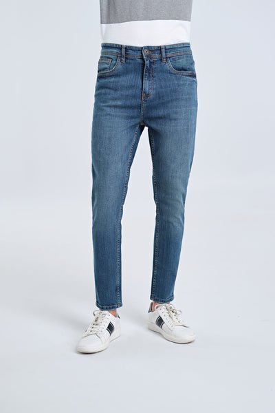 Men Carrot Fit Denim