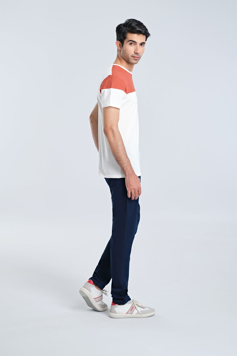Men Panel T Shirt - Engine - Buy Now