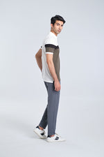 Men S/S Panel Polo Tee - Engine - Buy Now