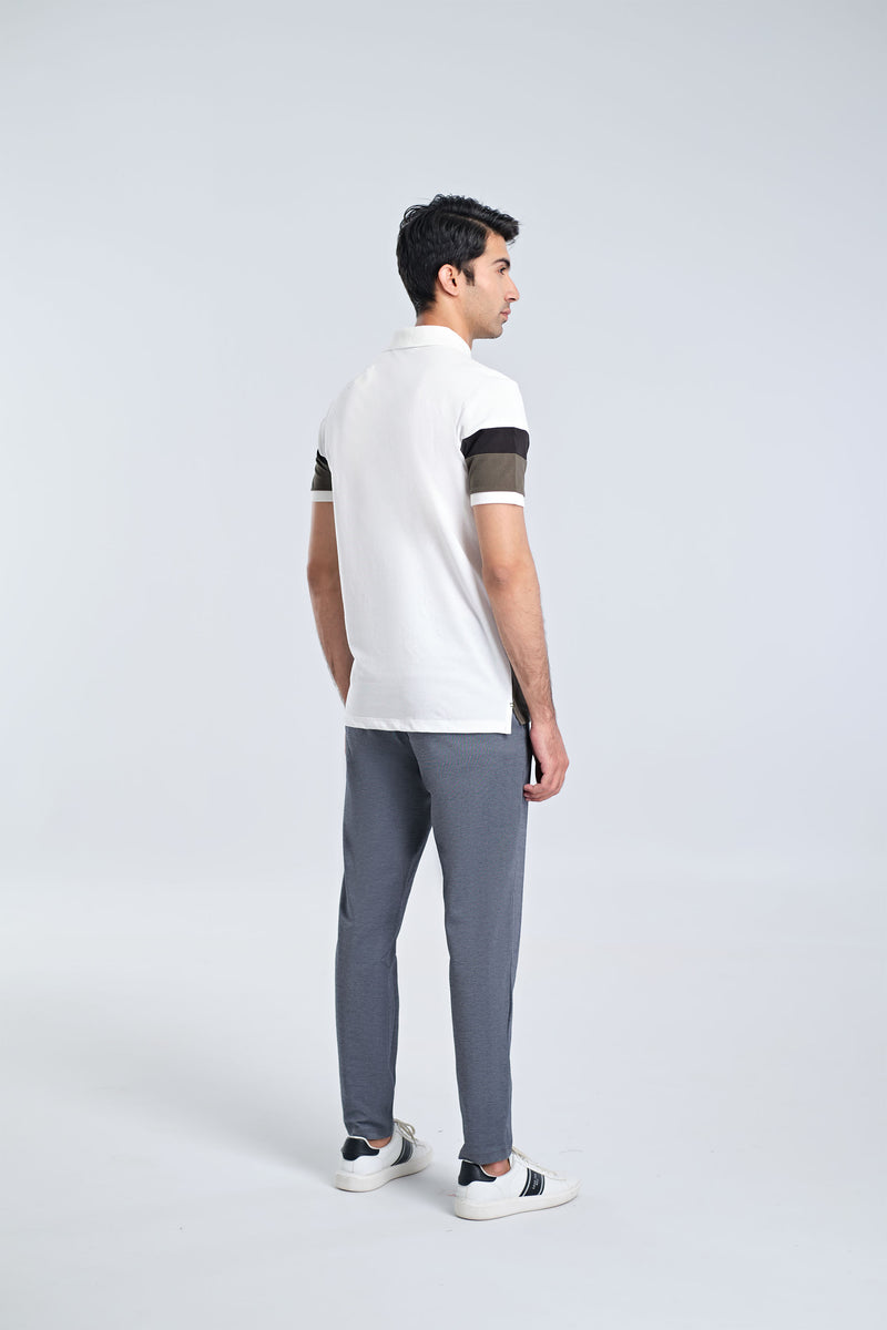 Men S/S Panel Polo Tee - Engine - Buy Now