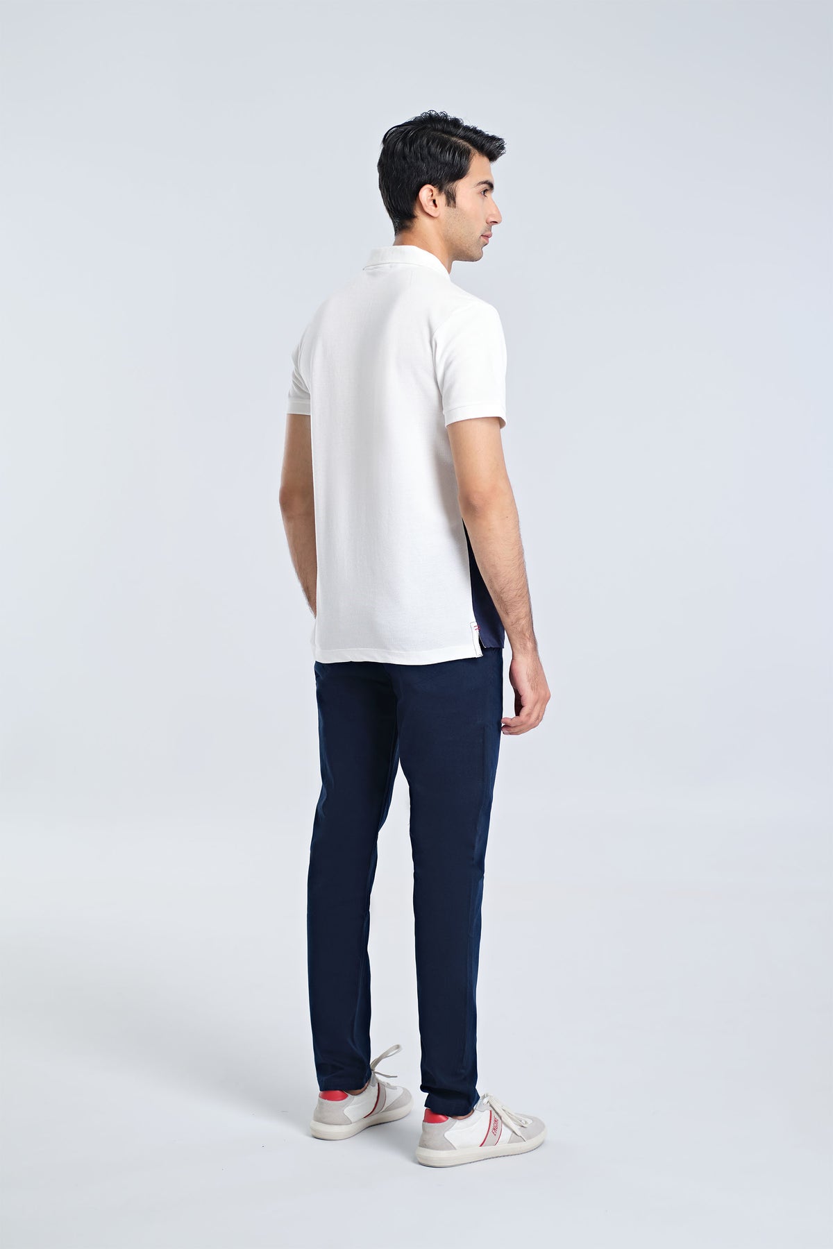 Men S/S Panel Polo Tee - Engine - Buy Now