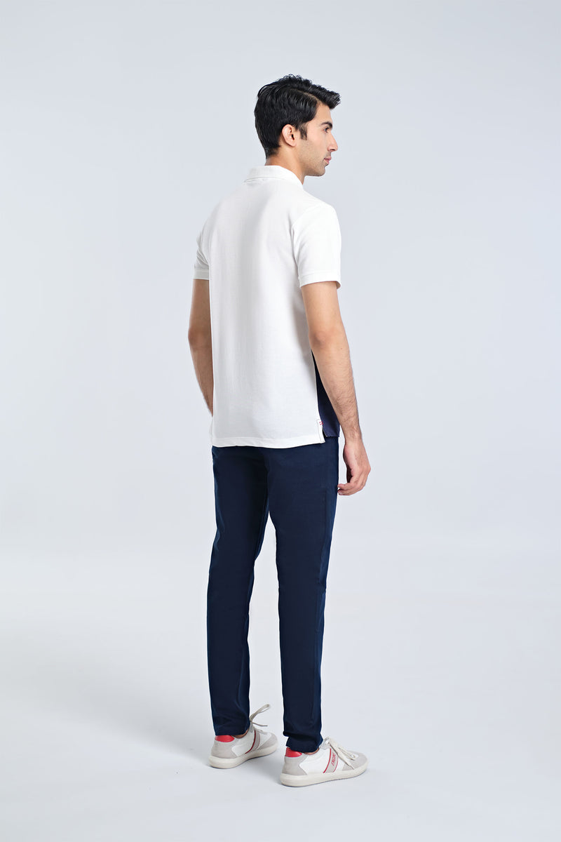Men S/S Panel Polo Tee - Engine - Buy Now