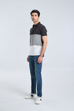 Men S/S Panel Polo Tee - Engine - Buy Now