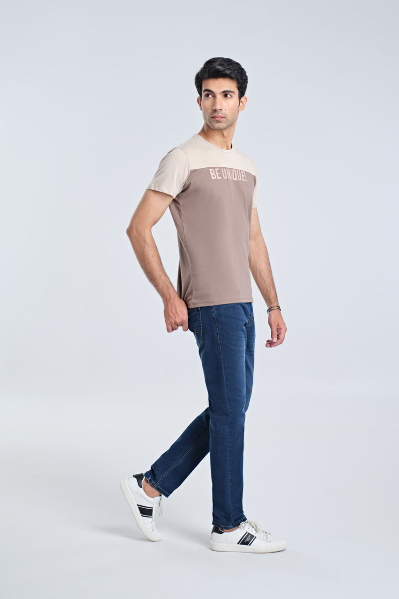 Men Panel T-Shirt - Engine - Buy Now