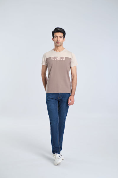 Men Panel T-Shirt