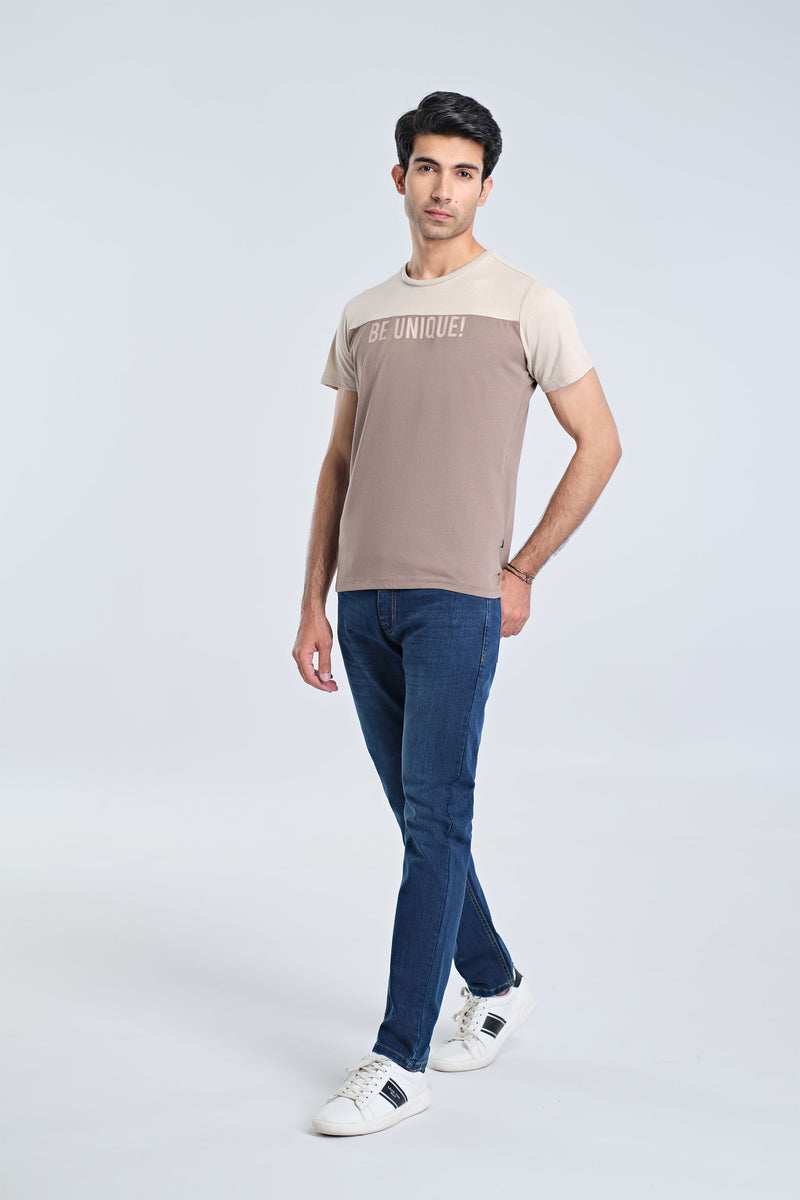 Men Panel T-Shirt - Engine - Buy Now