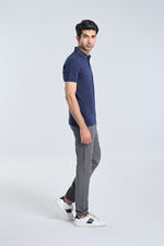 Men Solid Polo Tee - Engine - Buy Now