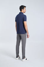 Men Solid Polo Tee - Engine - Buy Now