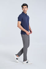 Men Solid Polo Tee - Engine - Buy Now