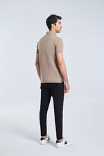 Men Solid Polo Tee - Engine - Buy Now