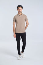 Men Solid Polo Tee - Engine - Buy Now