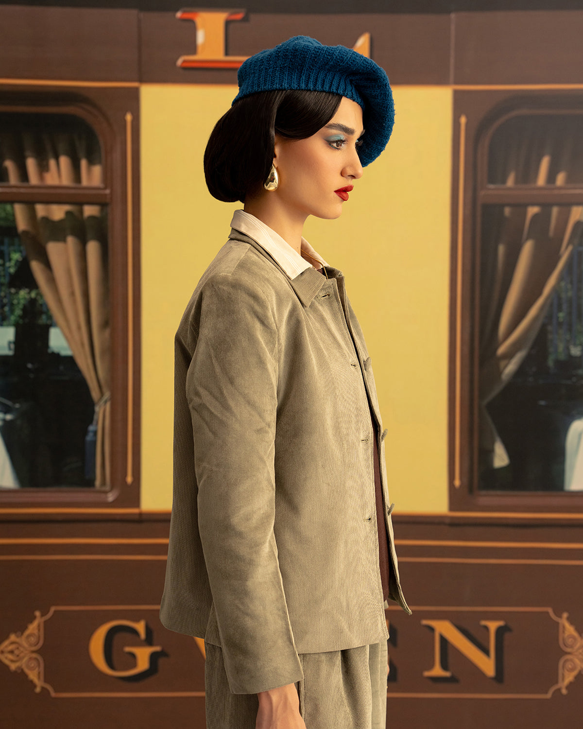 Women Corduroy Jacket - Engine - Buy Now