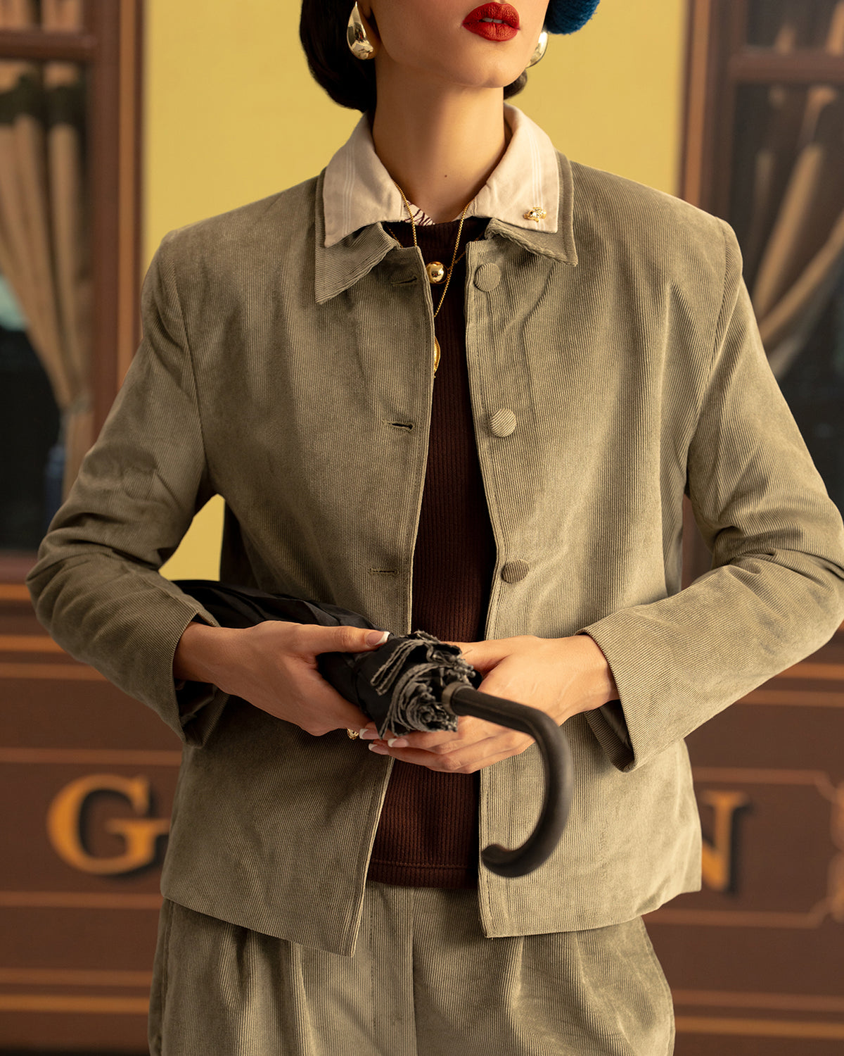 Women Corduroy Jacket - Engine - Buy Now