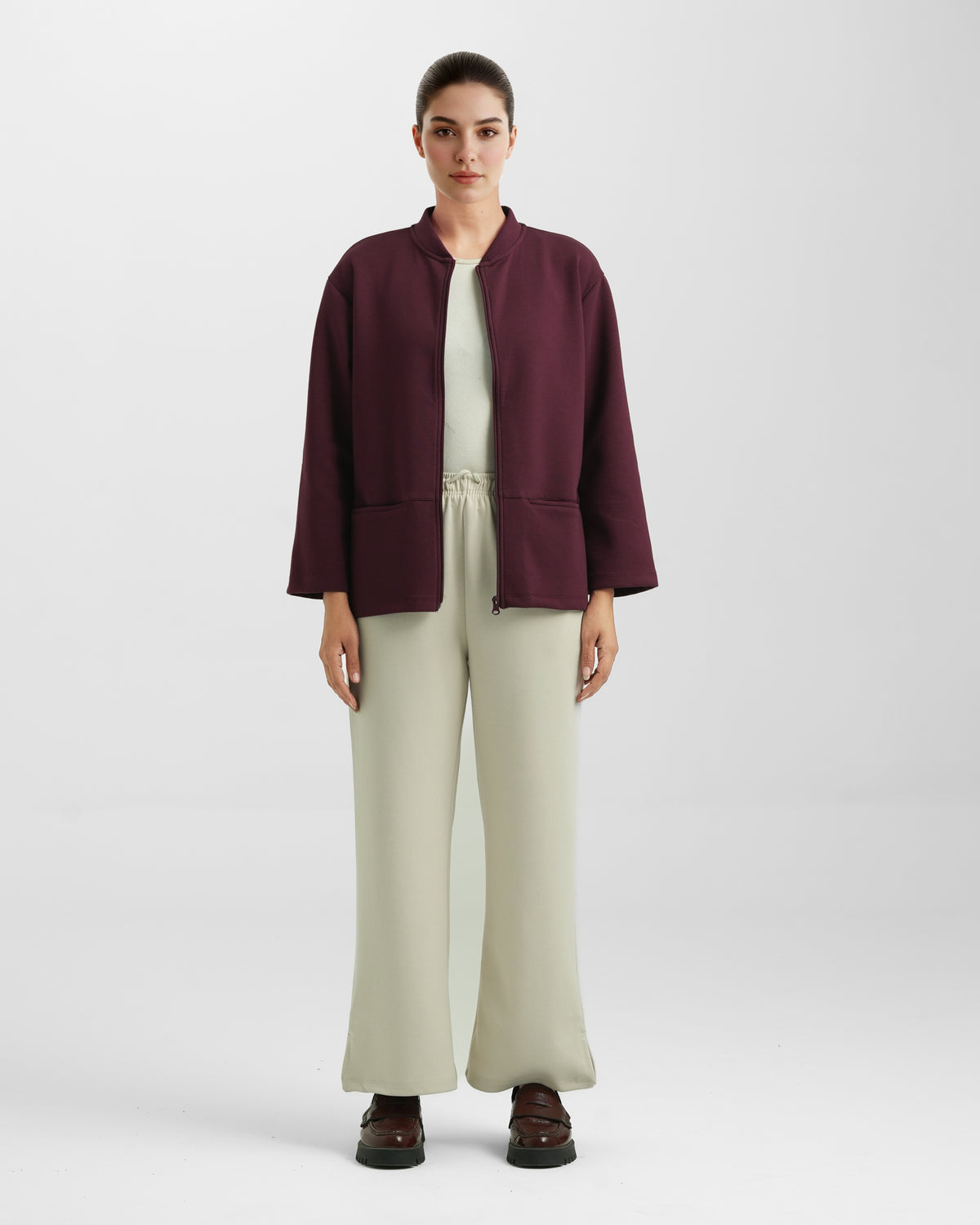 Women Basic Zip-Up Upper - Engine - Buy Now