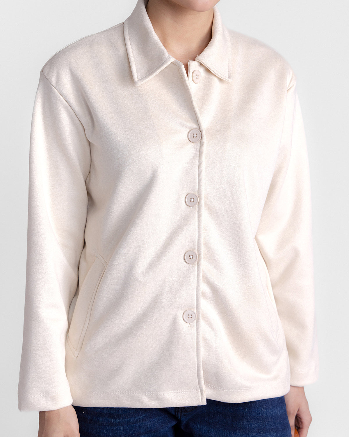 Women Button Down Upper