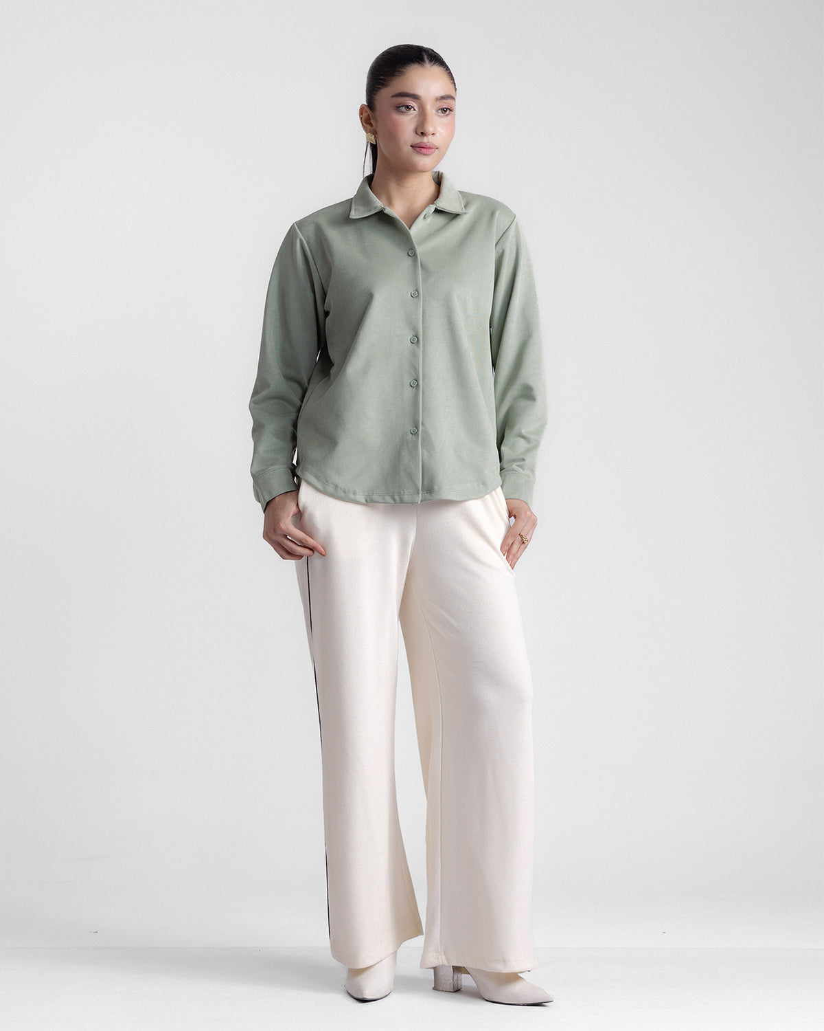 Women Button Down Top