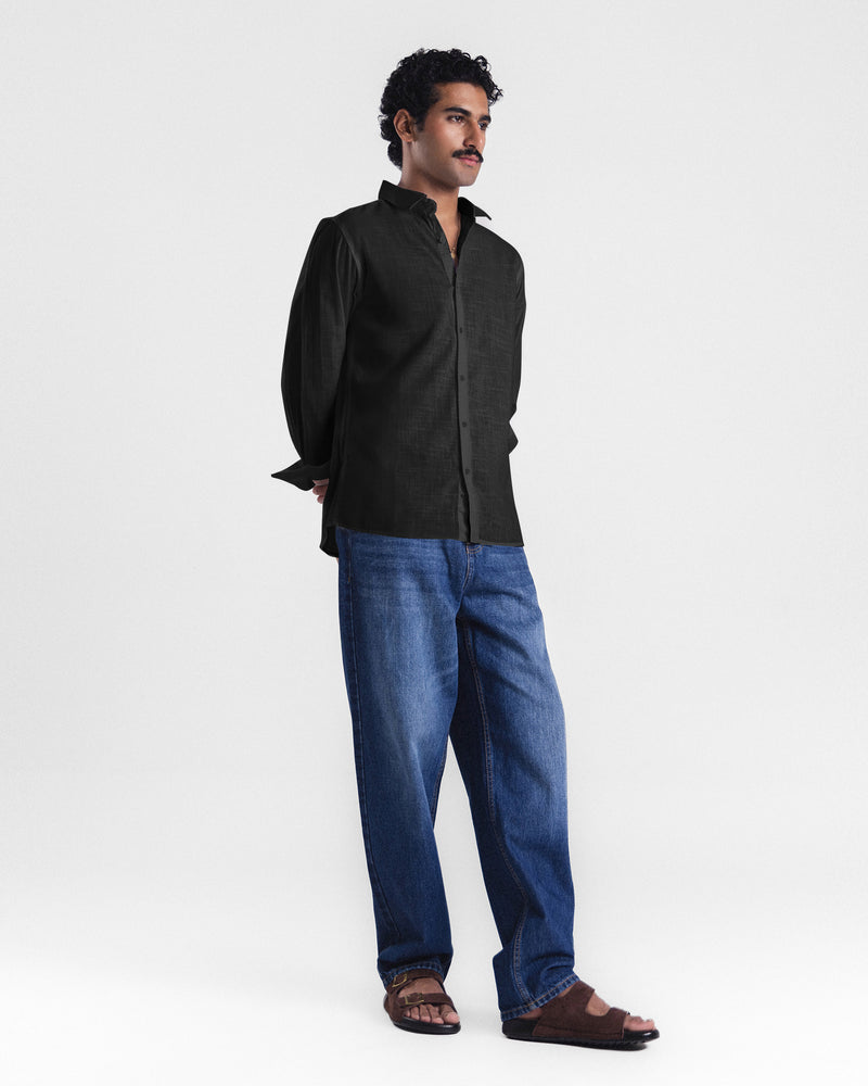 Men Regular Fit Casual Shirt - Engine - Buy Now