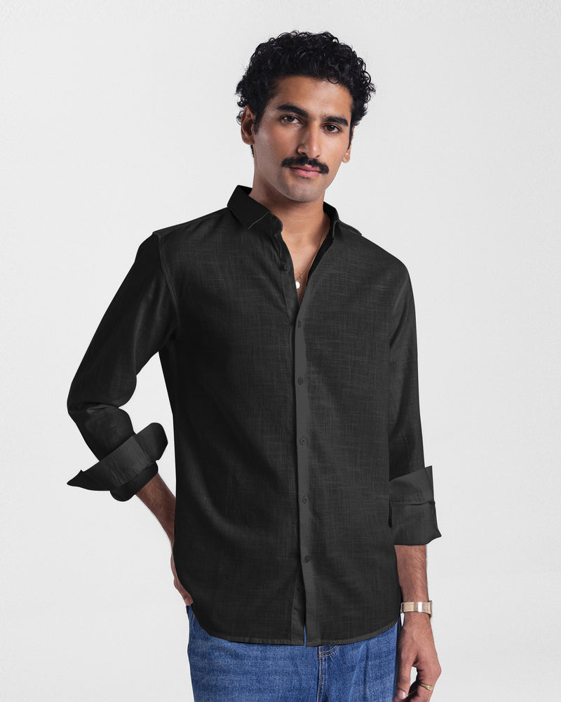 Men Regular Fit Casual Shirt - Engine - Buy Now