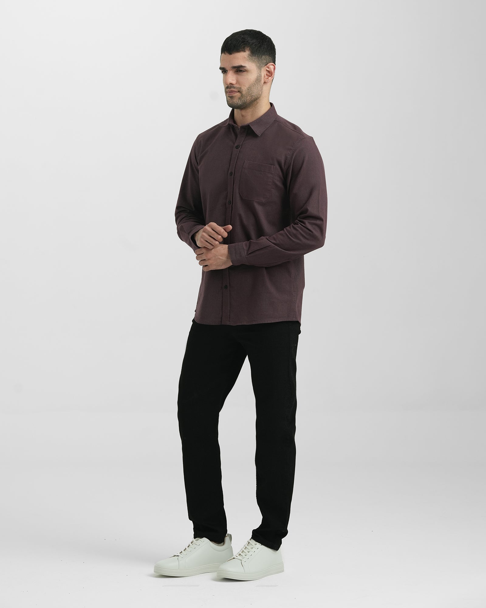 Men Regular Fit Casual Shirt - Engine - Buy Now