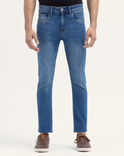 Men Carrot Fit Denim