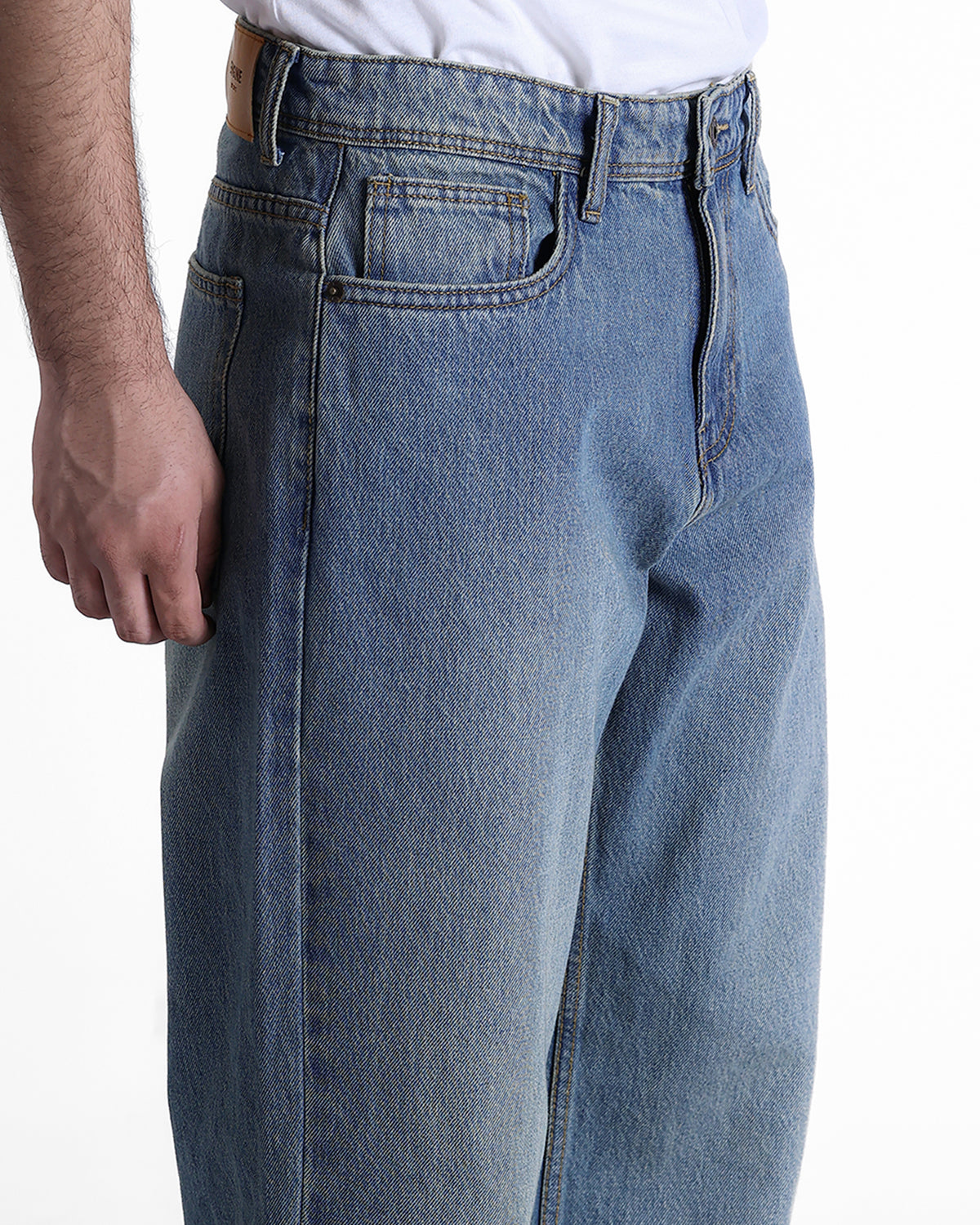 Men Wide Leg Denim - Engine - Buy Now