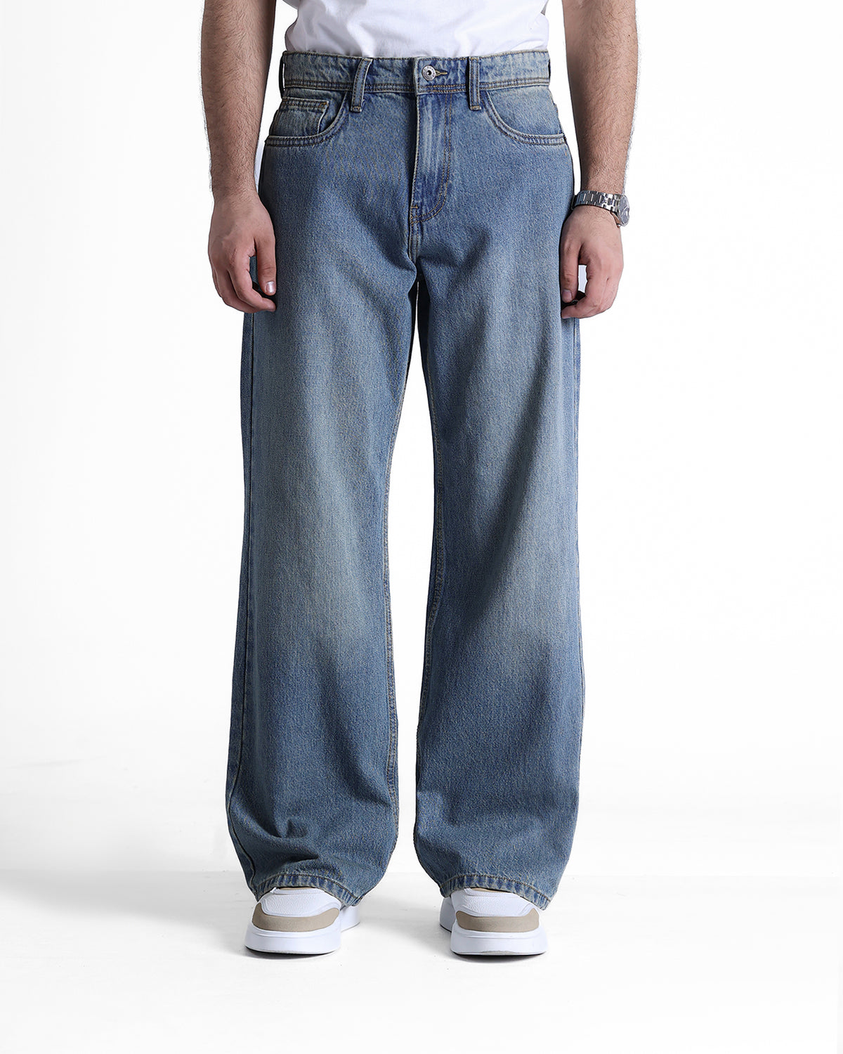 Men Wide Leg Denim - Engine - Buy Now