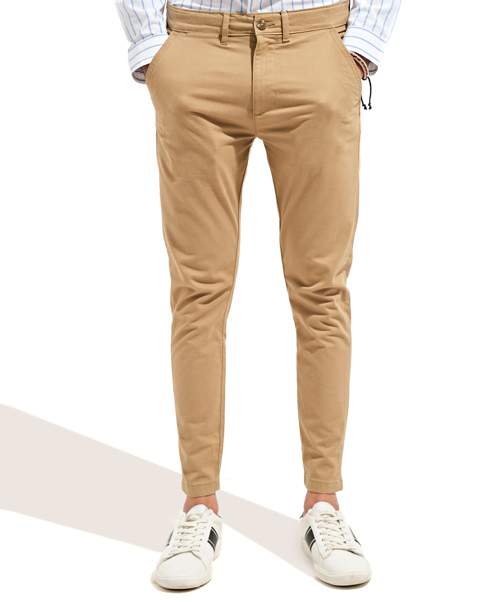 Men Carrot Fit Pants