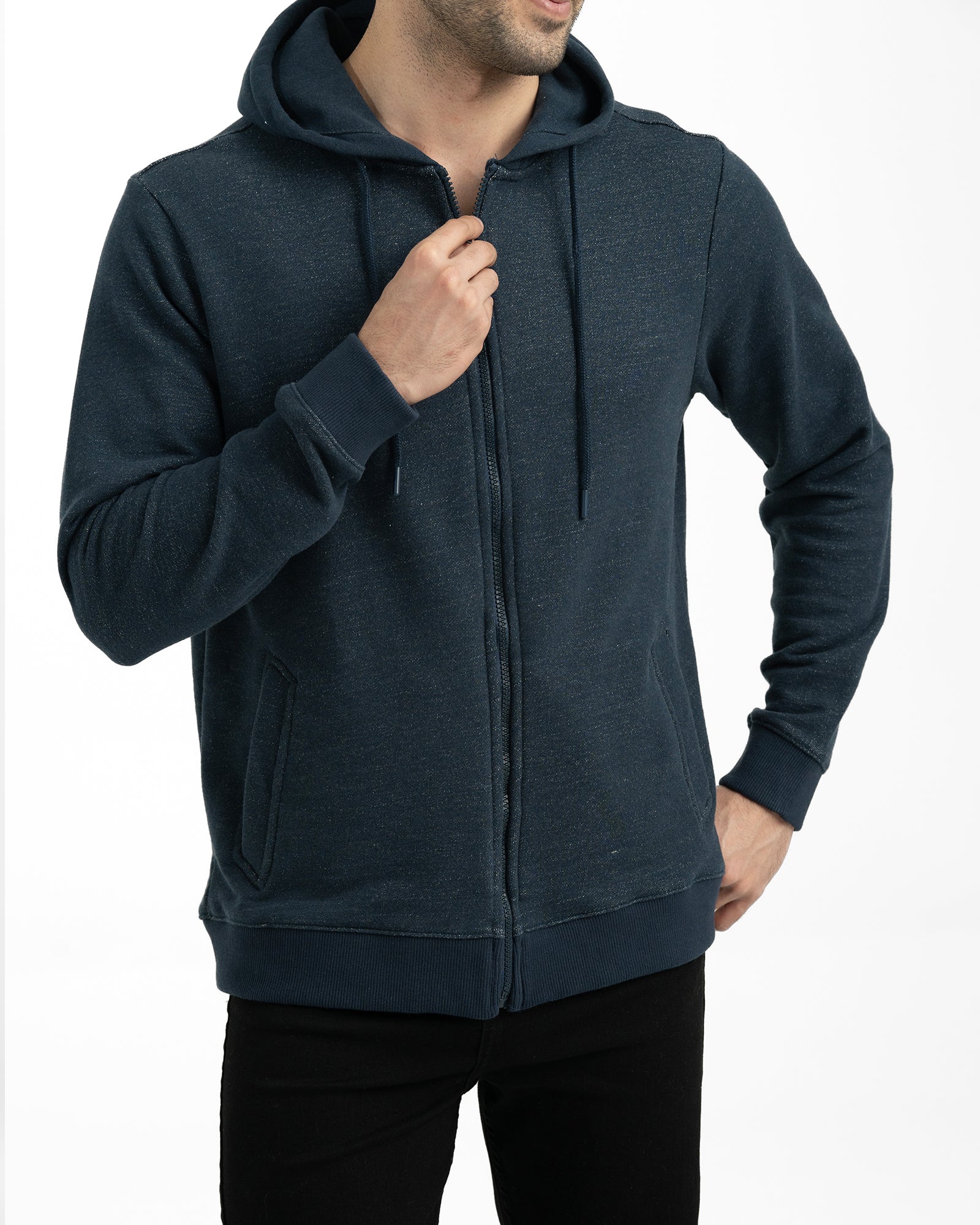 Men Zip-Up Hoodie
