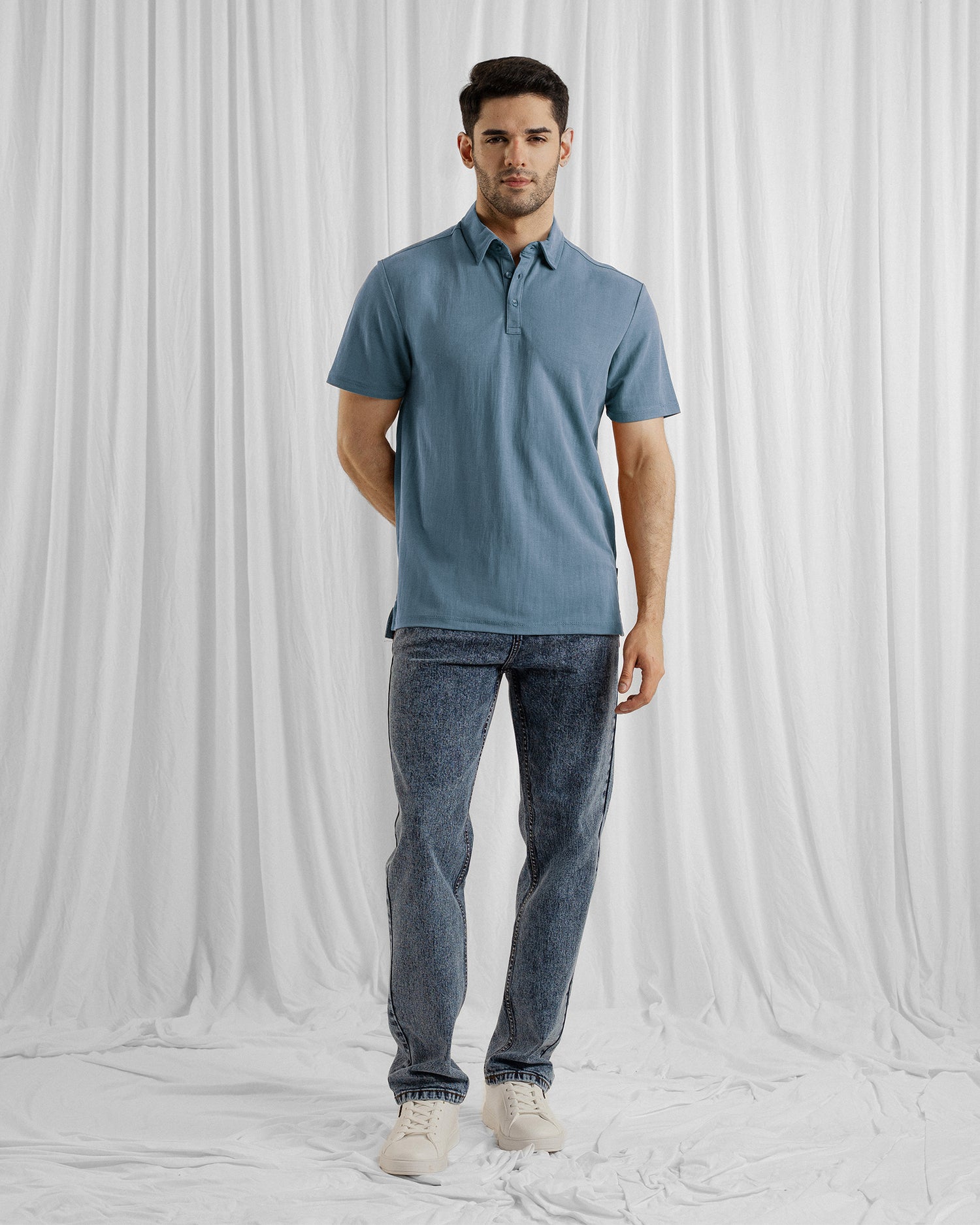Men Polo Tee - Engine - Buy Now