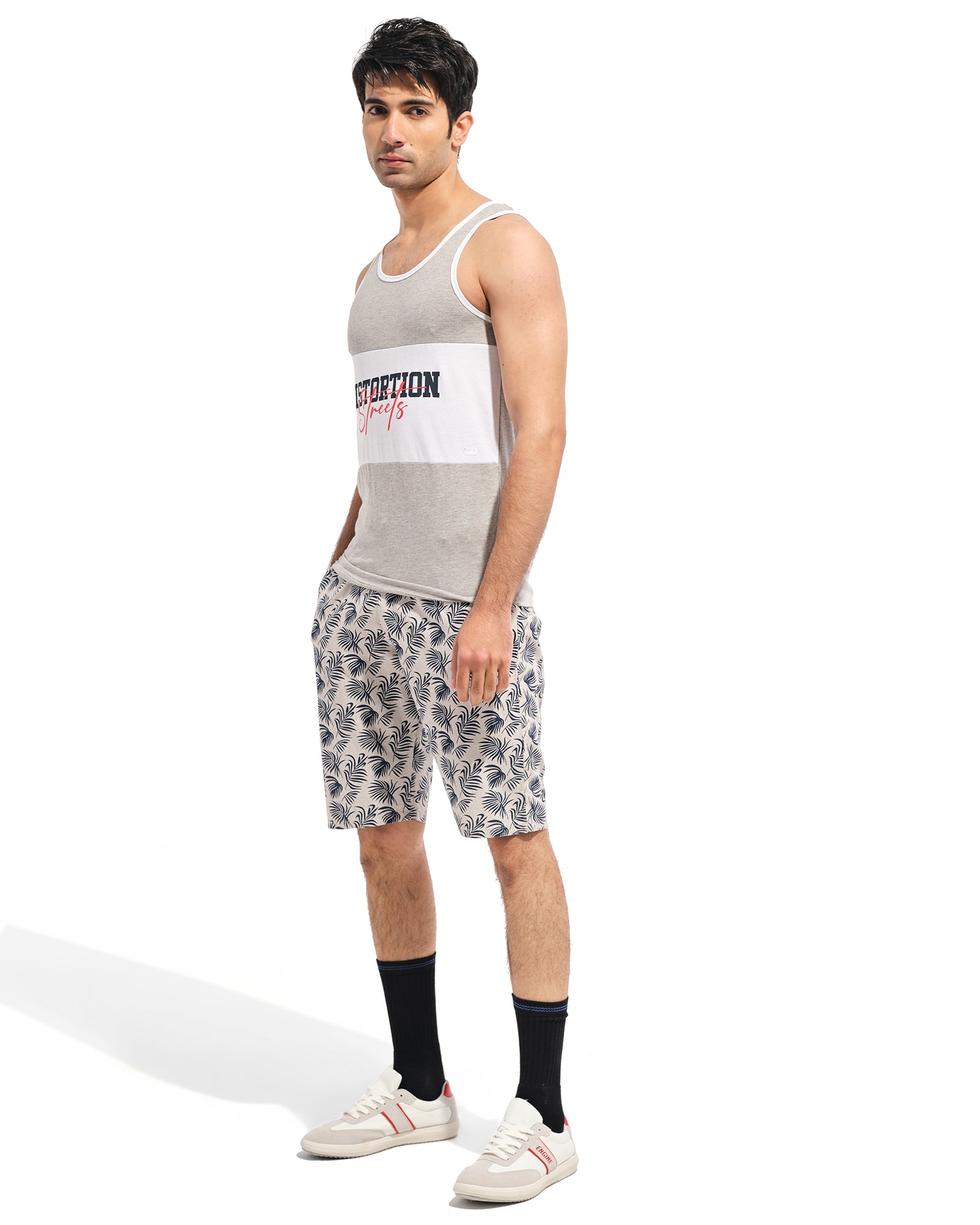 Men Slogan Vest - Engine - Buy Now
