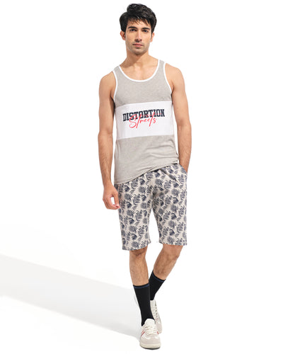 Men Slogan Vest