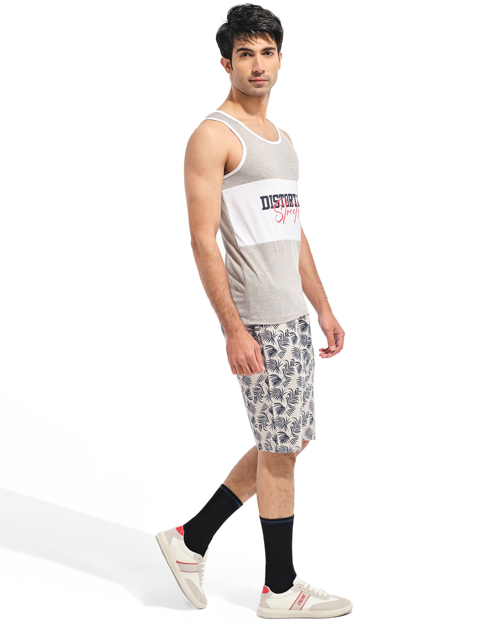 Men Slogan Vest - Engine - Buy Now