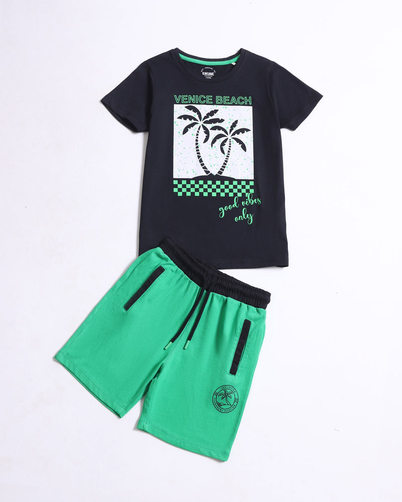 Boys 2 Piece Knit Suit - Engine - Buy Now