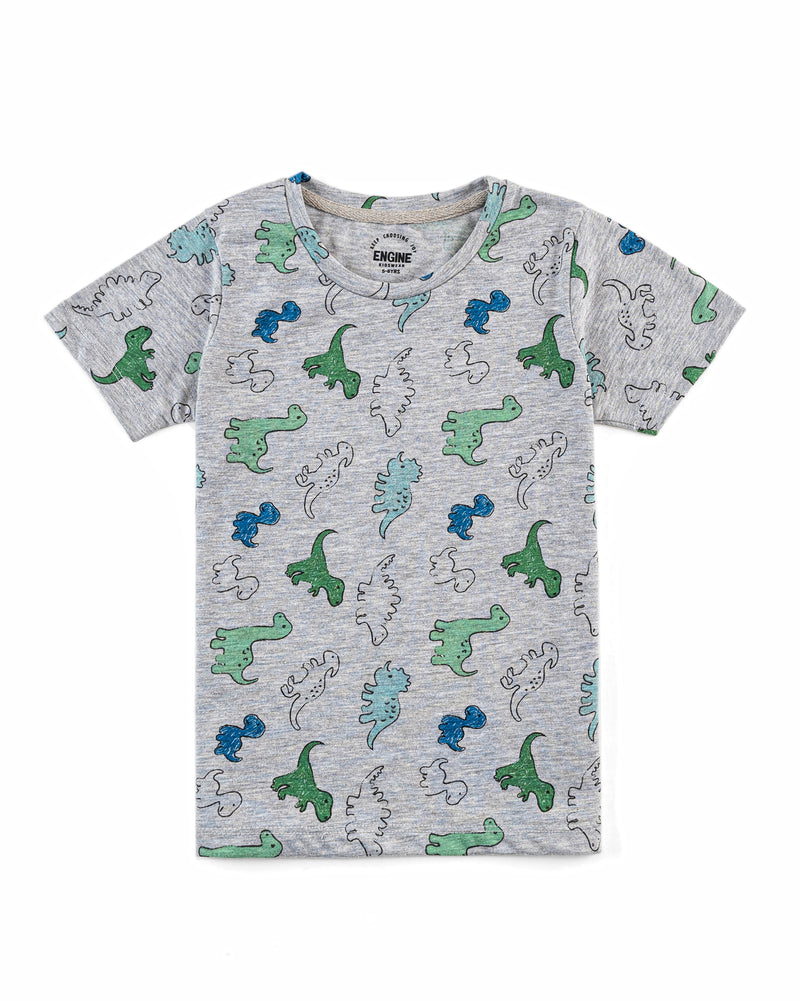 Boys Dinosaur T Shirt - Engine - Buy Now
