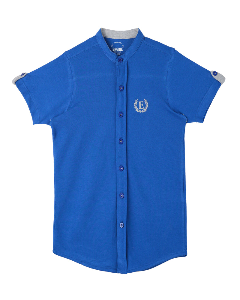 Boys S/S Basic Button Down - Engine - Buy Now