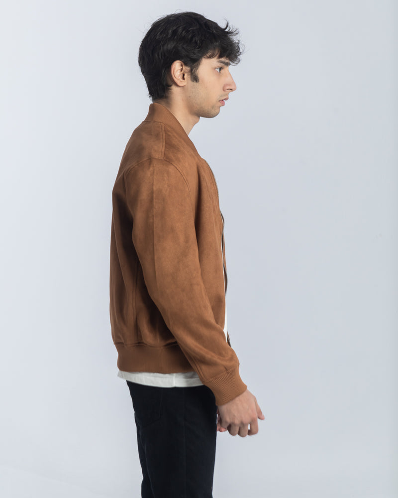 Men Suede Jacket - Engine - Buy Now