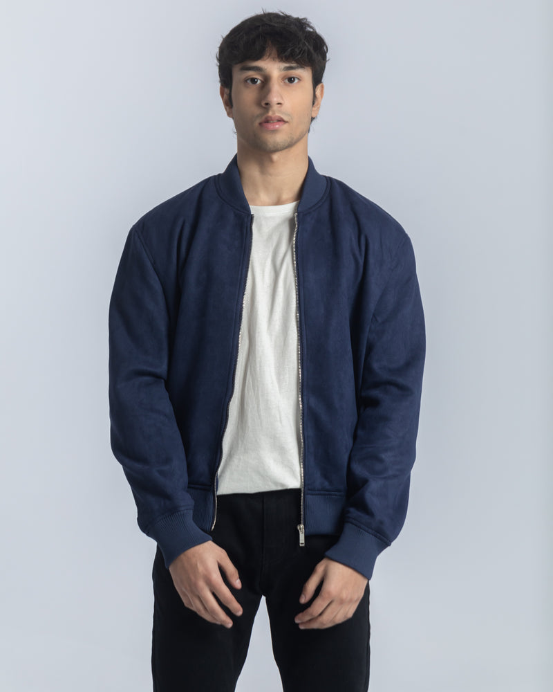 Men Suede Jacket - Engine - Buy Now