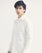 Men White Color Dobby Long Sleeve Plain Shirt For MEN - ENGINE