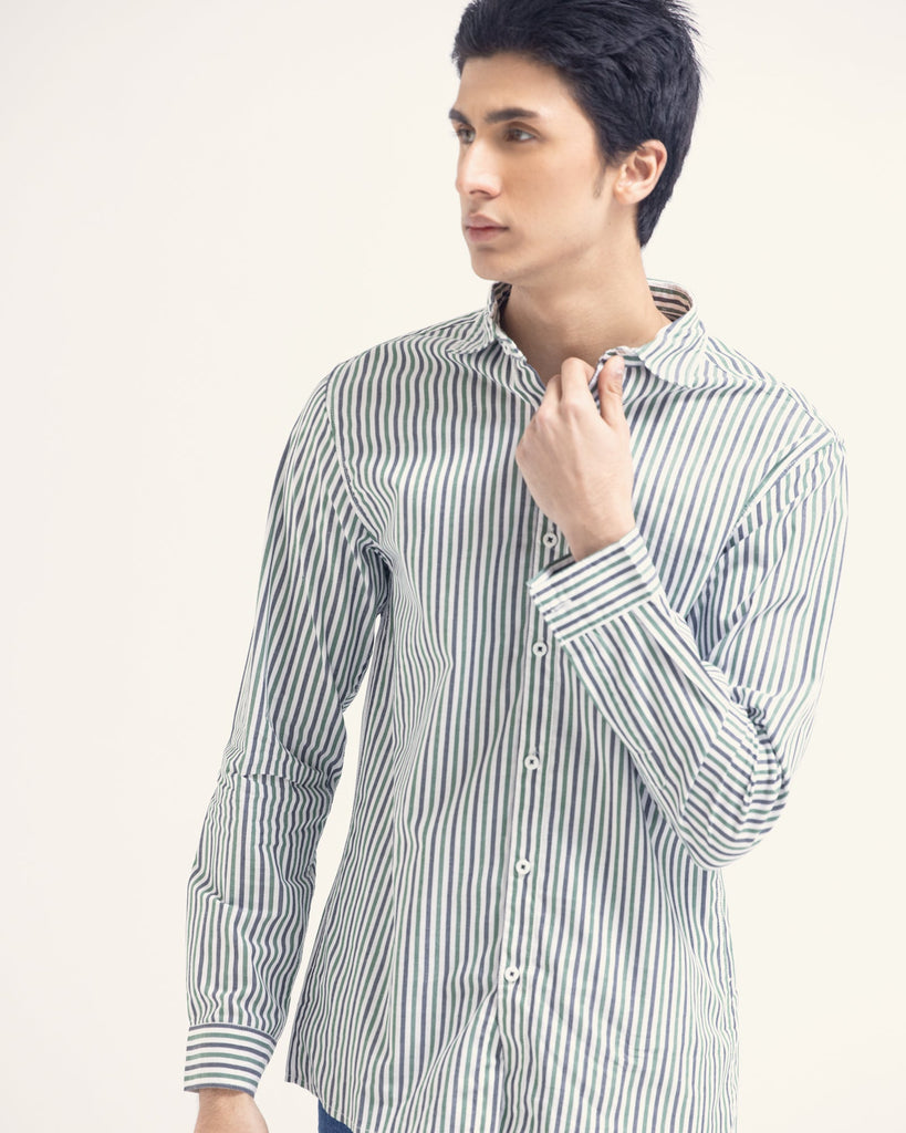 Men Lined Shirt