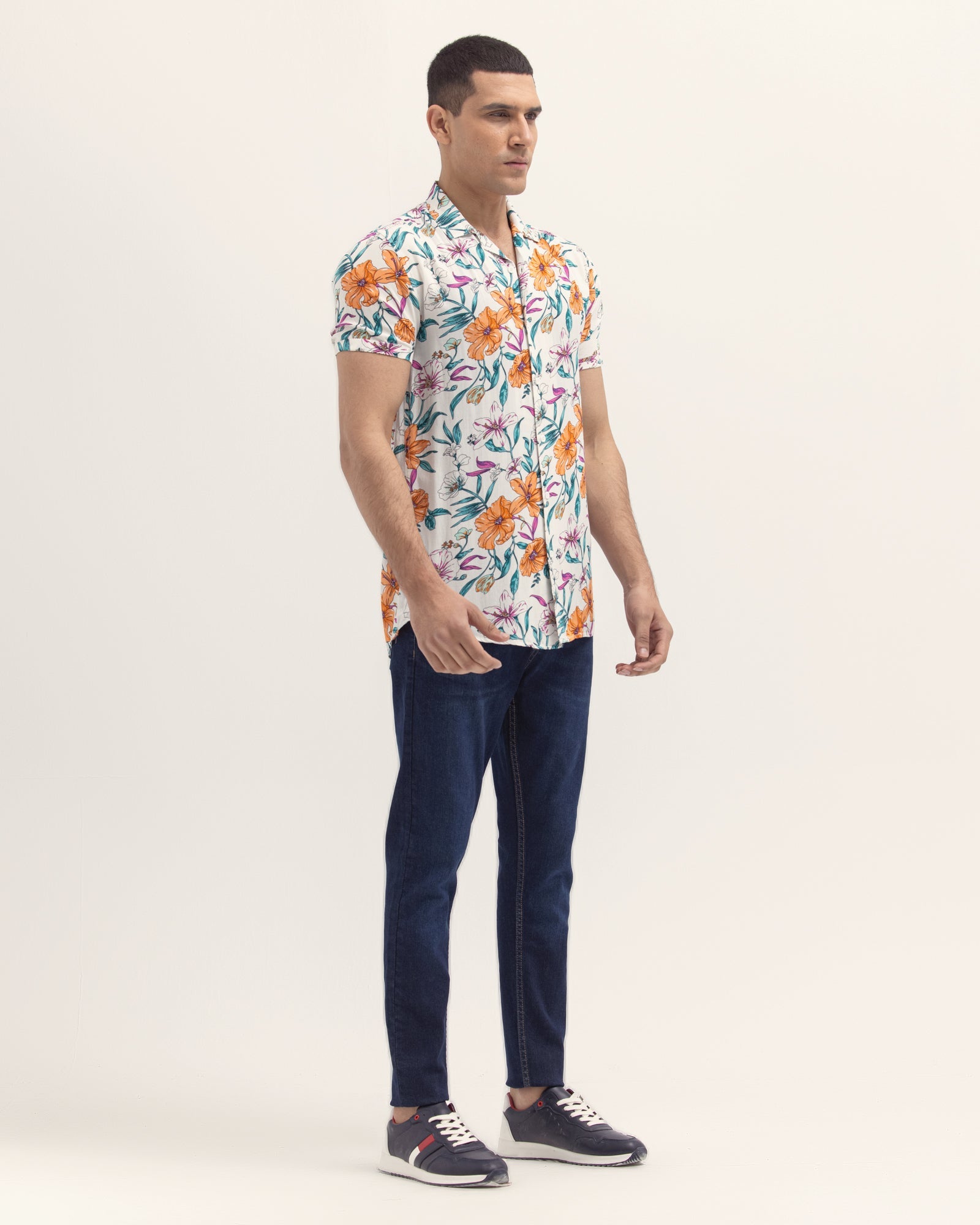 Men Printed Casual Shirt