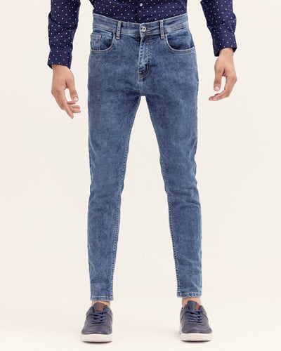 Men Carrot Fit Denim