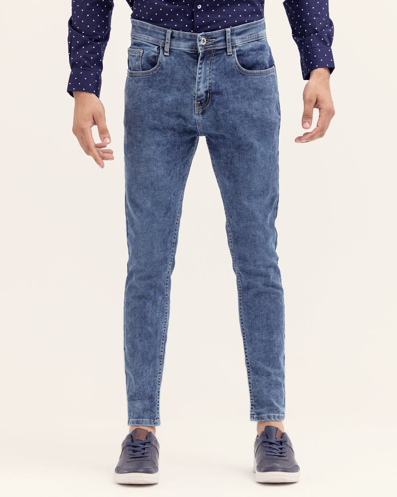 Men Carrot Fit Denim - Engine - Buy Now