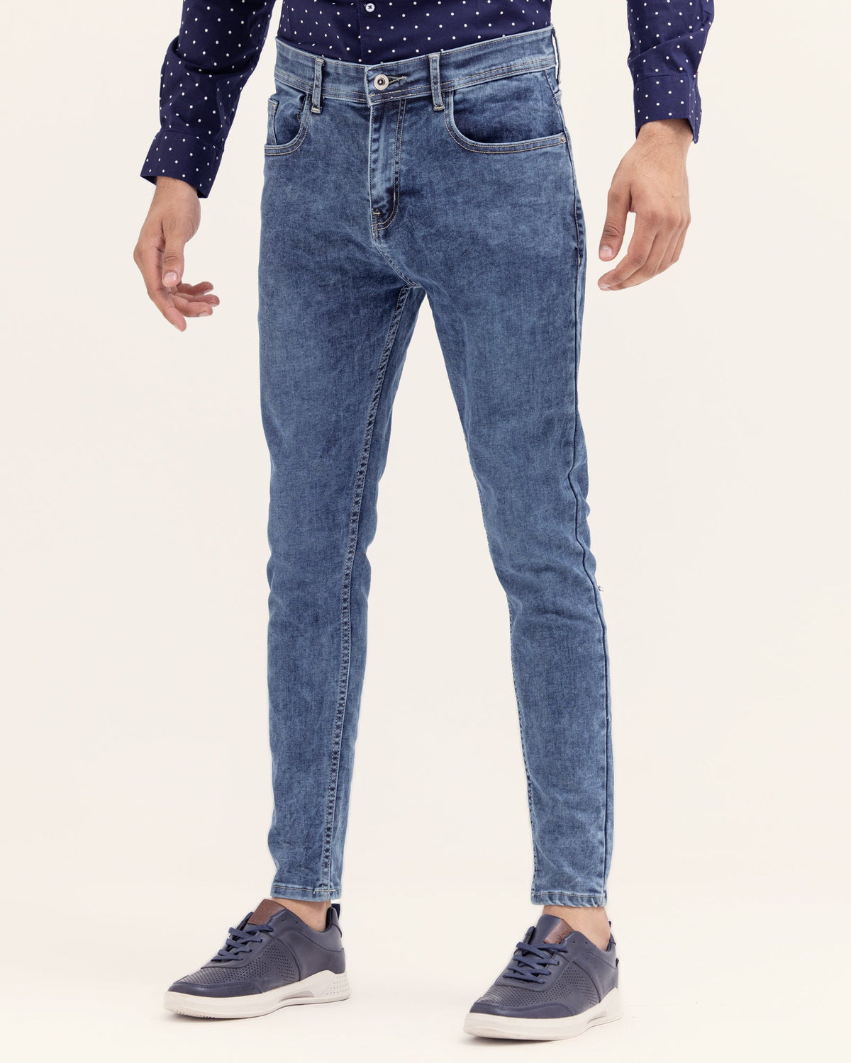 Men Carrot Fit Denim - Engine - Buy Now
