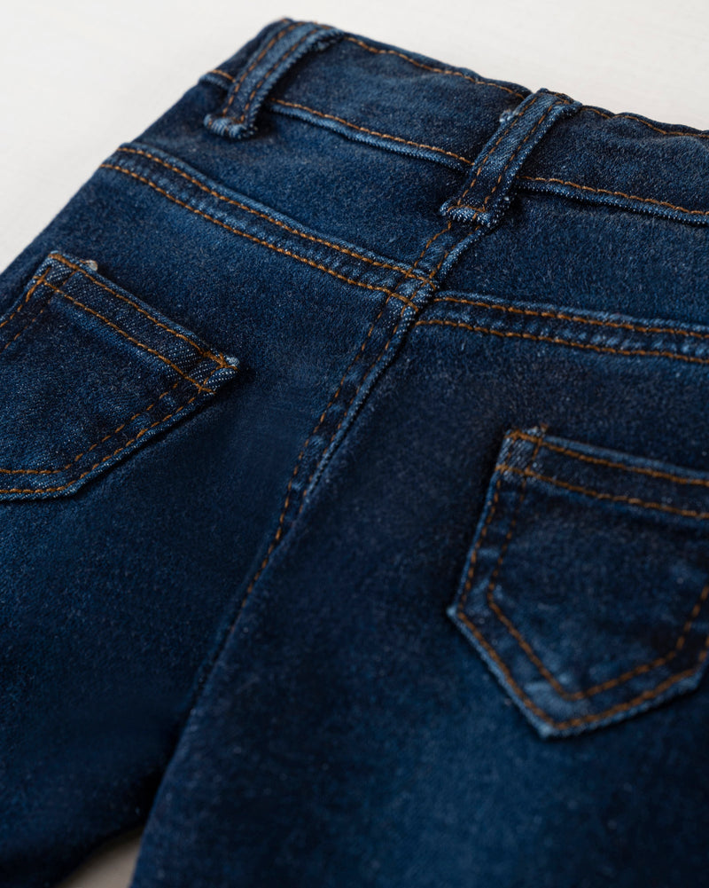 Boys Blue Color Slim Fit Denim - Engine - Buy Now